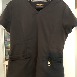 Heart soul scrub top